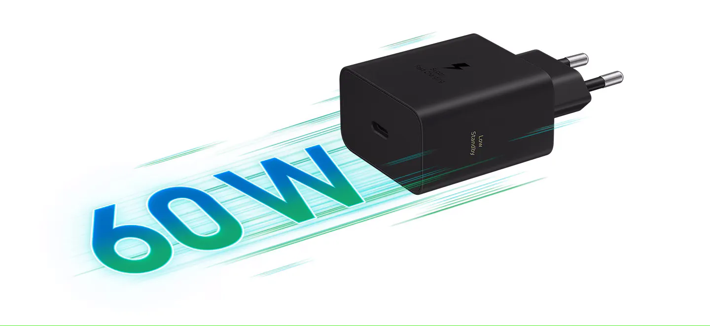Super Fast Charging up to max 60W